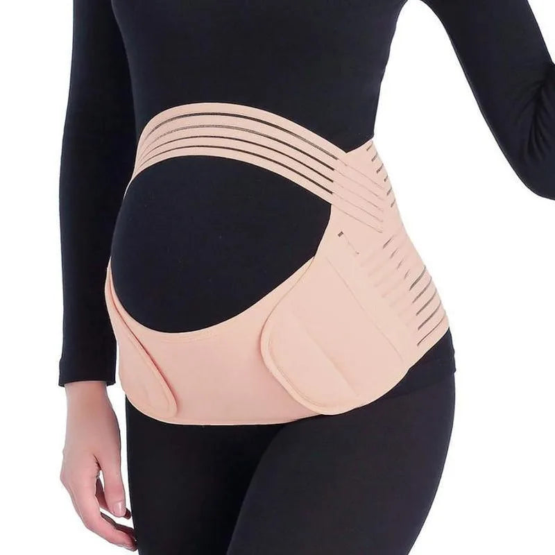 Pregnancy Belly Band - Maternity Support Belt,Breathable Abdominal Bump Brace Straps, Comfortable Prenatal for Back Pain Relief