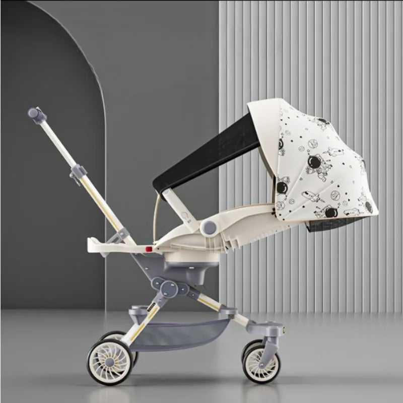 NEW Baby stroller four wheels Shock absorption Portable foldable Stroller Lightweight travel children's Trolley cart