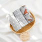 Happyflute 3Pcs/Pack Baby Muslin Swaddle 100% Cotton Baby Blanket Wrap For Newborn Baby
