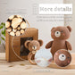 Handmade Crochet Bear & Rattles Set