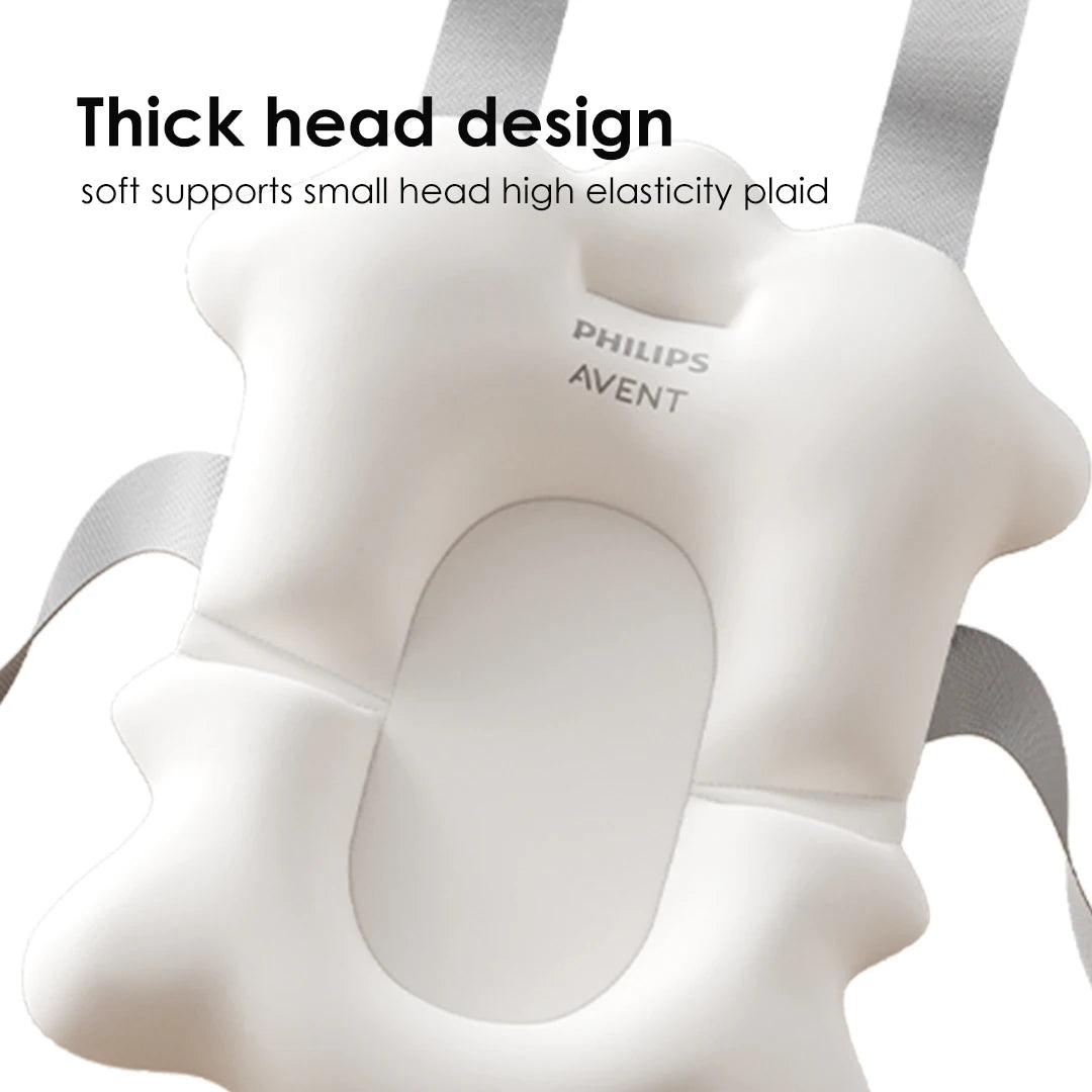 PHILIPS AVENT  Baby Bath Seat Mat Infant Anti-Slip Soft Comfort Body Cushion Foldable Bath TubPad Chair Newborn Bathtub Pillow