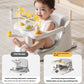 Baby Bath Seat Soft Mat For Travel Home Living Room Foldable Baby Bath Seat With Suction Cups Wrap-around Baby Bath Chair