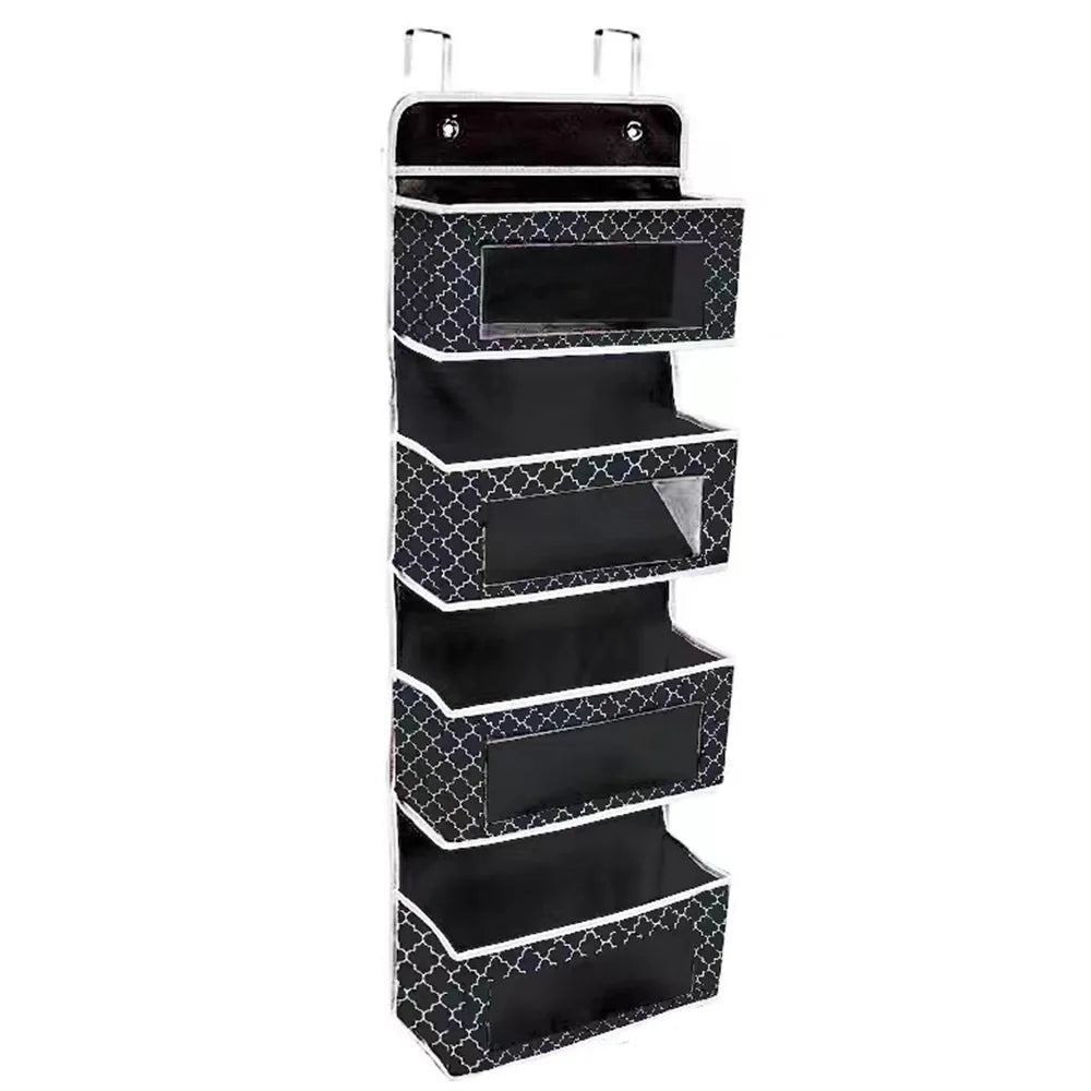 Wall-Mounted Underwear Storage Box Baby Bed Doll Toy Hanging Bag Children's Plaything Organizer Door Ba Storage Pouch