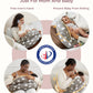 Momcozy Nursing Pillow for Breastfeeding, More Support for Mom and Baby, with Adjustable Waist Strap and Removable Cotton Cover