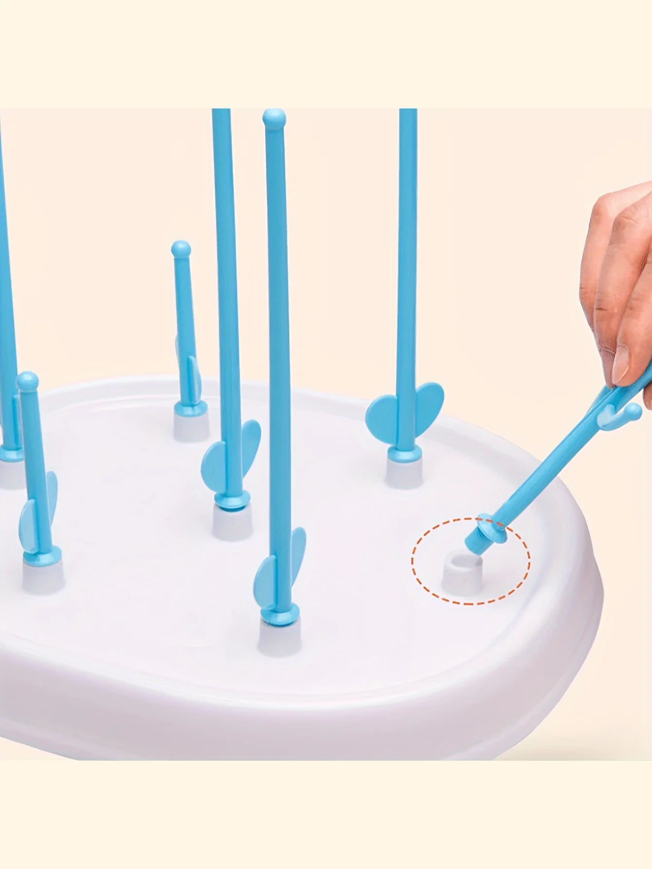 Baby tree baby bottle drying rack Baby bottle draining rack can be detachable baby bottle rack