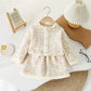 Christmas Knit Outfit for Baby Girls