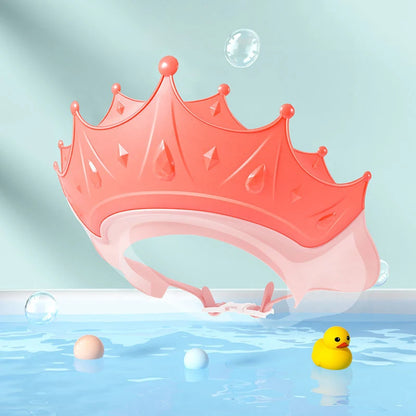 Baby Bath Shampoo Hat – Soft Silicone Protective Cap