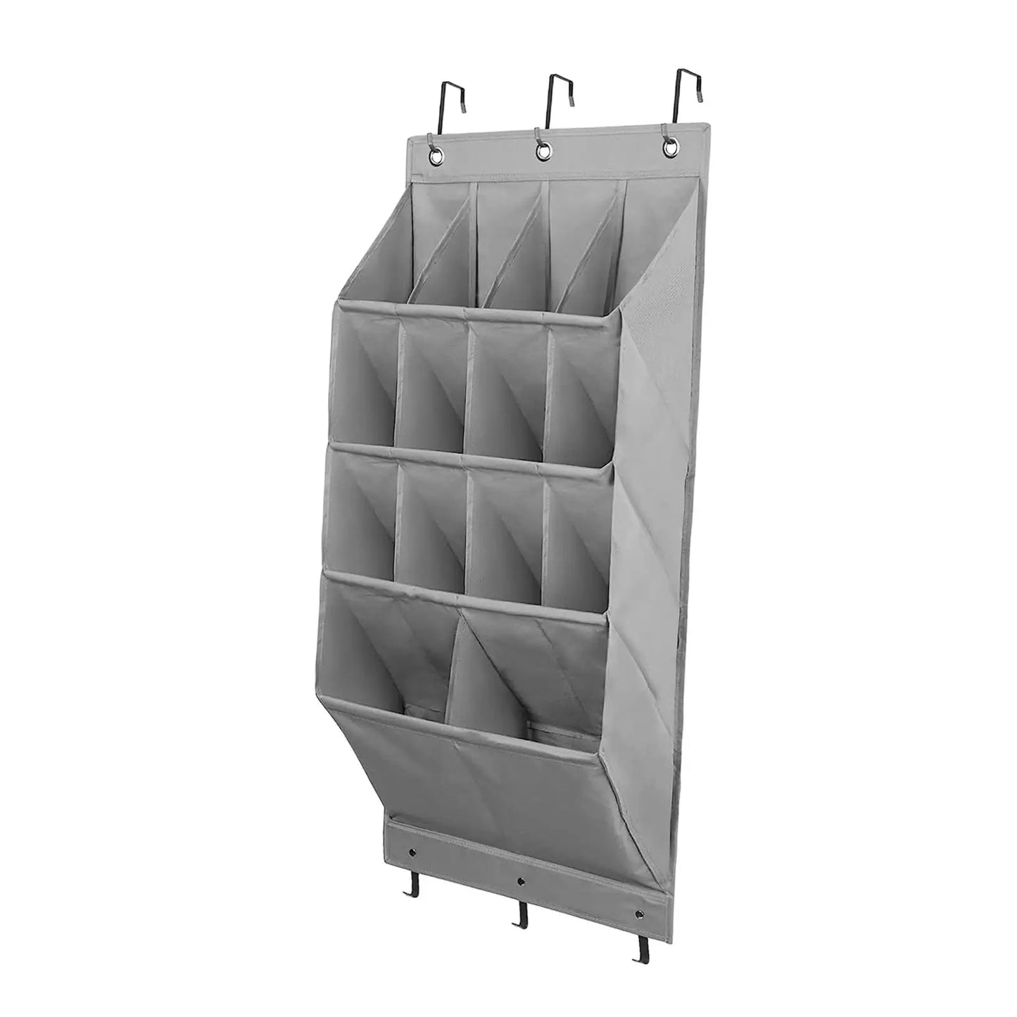 Hanging Shoe Organizer for Door Resuable for Kids Adults Deep Pockets Door Shoe Rack for Towels Toys Hats Clothing Baby Items