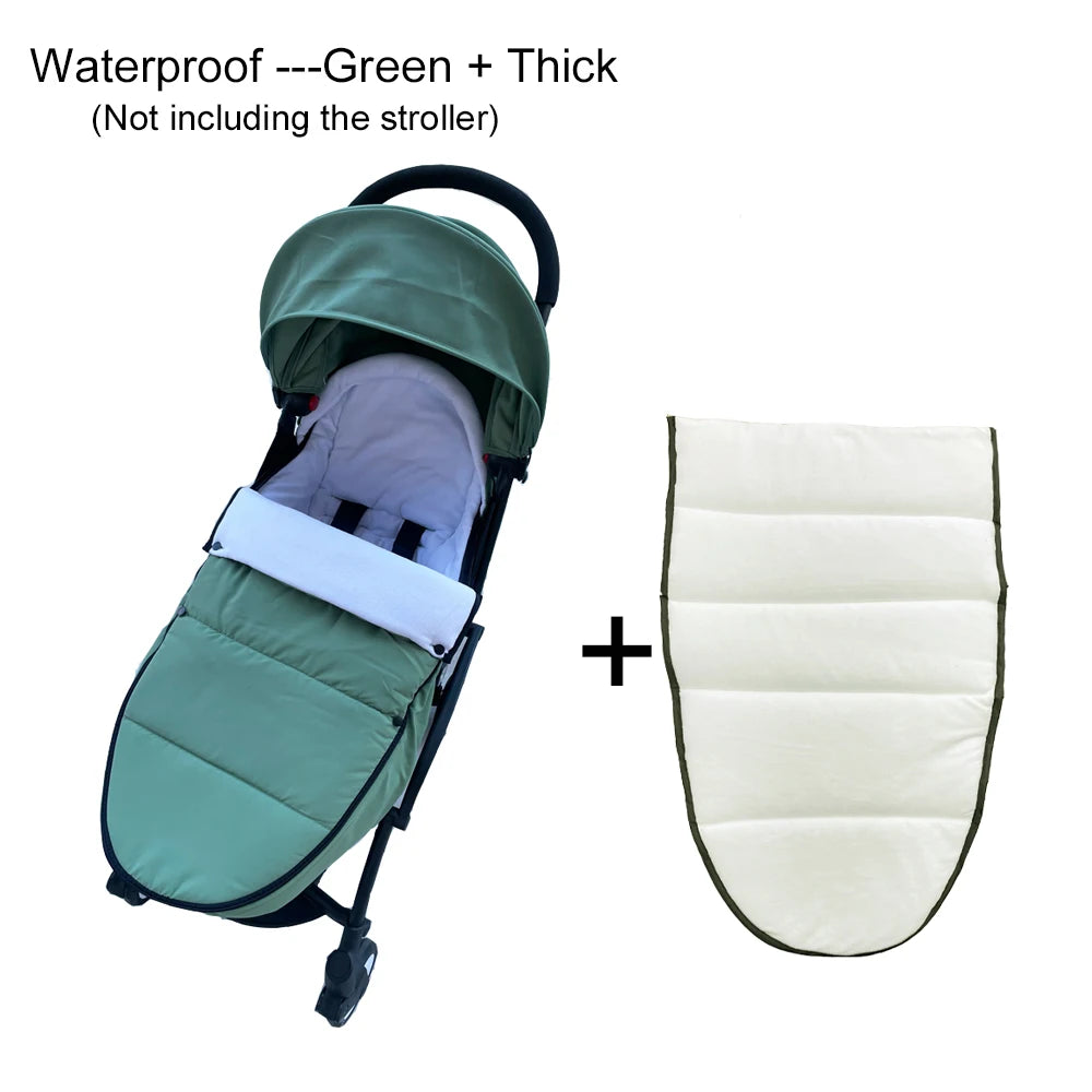 Universal Pushchairs Footmuff, Stroller Accessory Compatible with Babyzen YOYO, YOYO2 & YOYO3 strollers - Soft Lining & Fabric