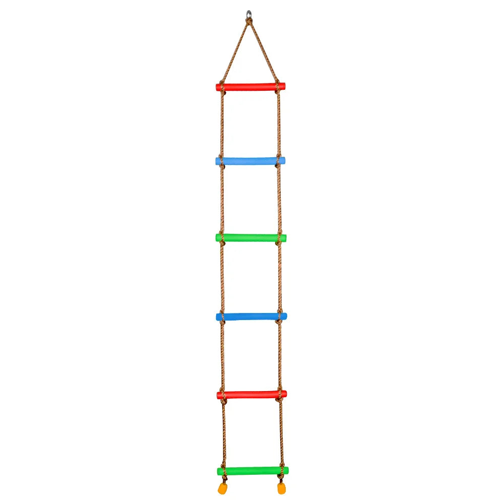 Rainbow Rope Climbing Net for Kids