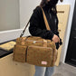 Cute Strawberry Corduroy Diaper Bag