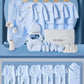 16/18/19/21/22pcs Newborn Clothes Set Angel Wing Baby Clothing Suit Pure Cotton 0-1Y Kids Unisex Infants Underwear Set No Box