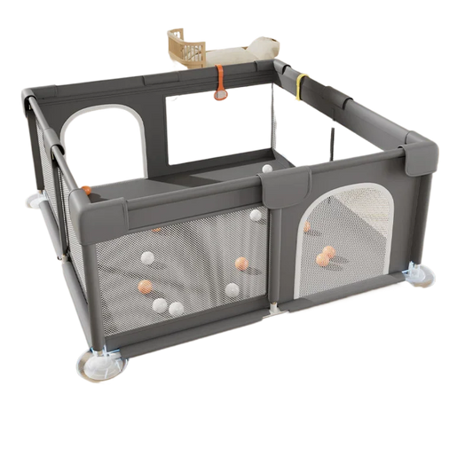 Baby Playpen with Door – Safe Indoor/Outdoor Playard for Toddlers