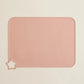 Solid color silicone meal mat, children's food grade silicone meal mat, anti slip and heat-resistant