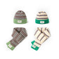 1-8 Year Boys & Girls Soft Striped Knitted Woolen Hat And Scarf Set Warm Autumn Winter Fashion Accessories for Kids
