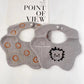 Baby Bib Waterproof Newborn Burp Cloths Cotton Girls and Boys Work Bibs Cute Print Soft Newborn Baby Gift Feeding Accessories