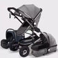 Hot 2025 Baby Stroller – Foldable, High View & Travel