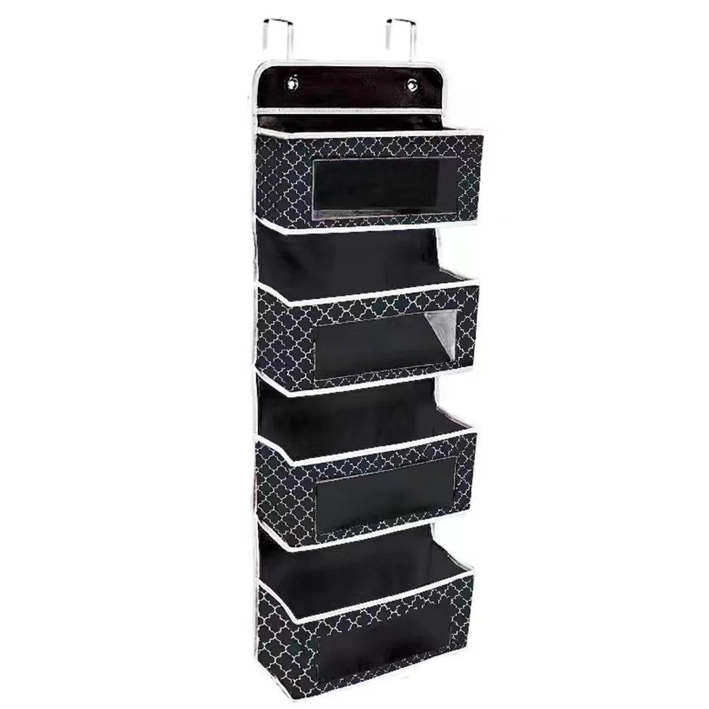 Wall-Mounted Underwear Storage Box Baby Bed Doll Toy Hanging Bag Children's Plaything Organizer Door Ba Storage Pouch