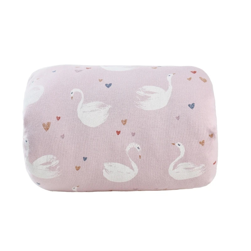 Printed Pattern Arm Pillow Baby Nursing Pillow Breastfeeding Pillow Cotton Bottle Feeding Pillows for Newborn Toddler