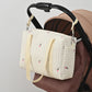 Cotton Diaper Bag – Embroidered Floral Maternity Shoulder Tote