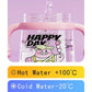 Baby Straw Cup 300ml Spill-Proof Whale Fountain Cup with Soft Flexible Silicone Straw Leakproof Spray Drinking Cup for Boys Girl