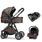 3-in-1 High Landscape Stroller with Car Seat & ISOFIX