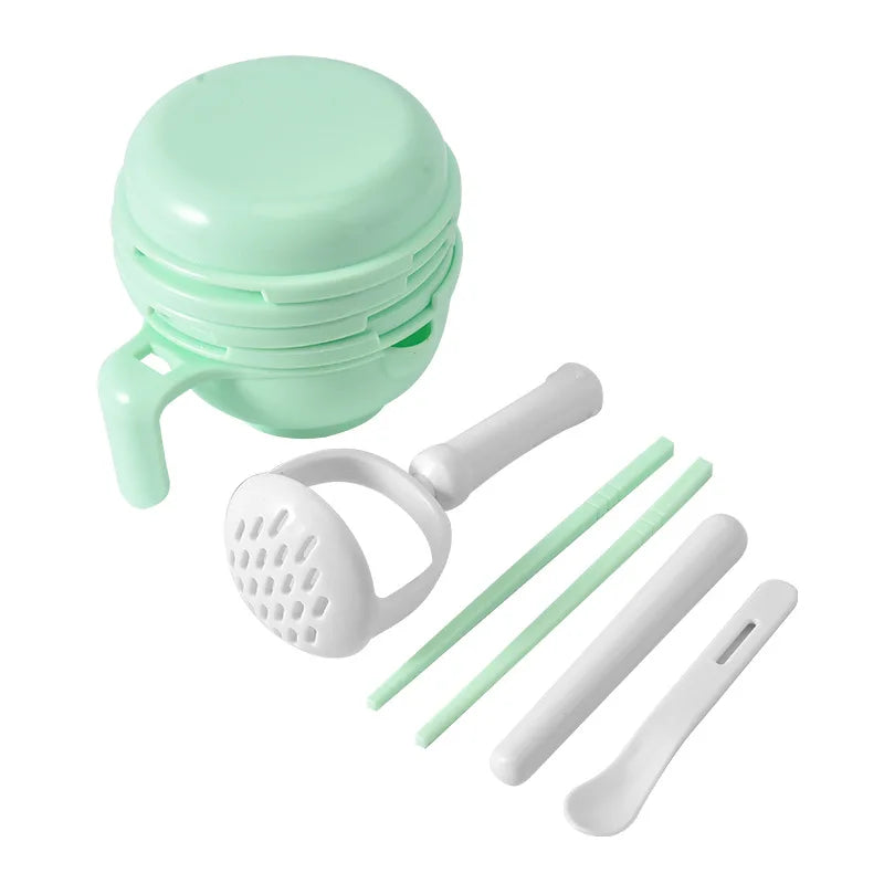 Baby Food Supplement Grinding Bowl, Baby Manual Grinder, Children's Fruit Cooking Food Supplement Tool Set