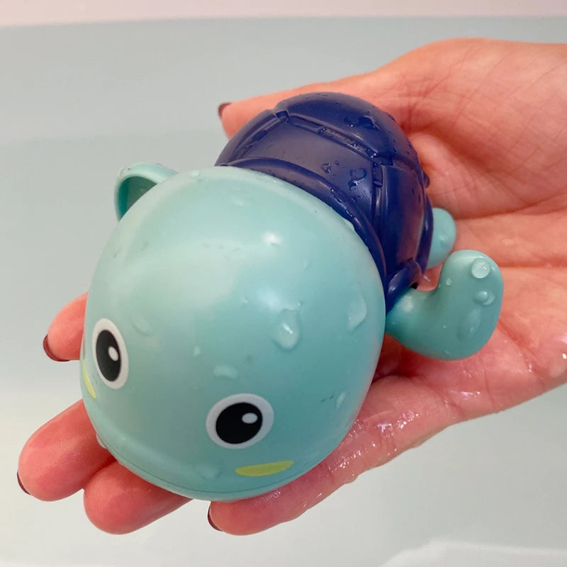 Bath Bathtub Toys for Toddlers Duck Rotatable Waterwheel Bathroom Strong Suckers Water Scoop Fun Bath Toys Kids Gifts