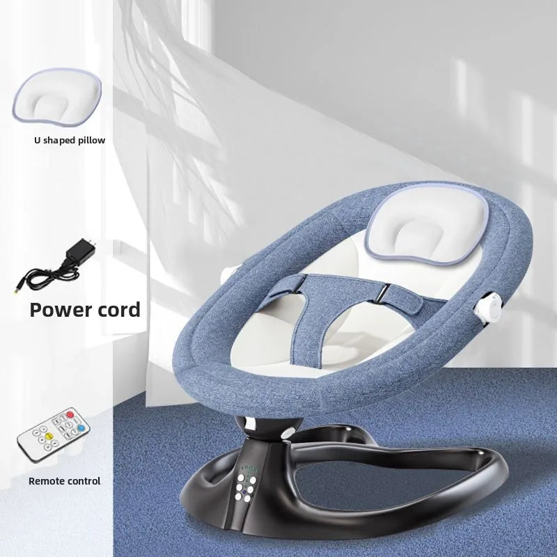 Baby Soothing Rocker Electric Swing Chair for Newborns 0–2 Years Calming Bouncer and Cradle Sleeper  Baby Swing Cradle Newborn