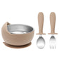 Toddler Feeding Set – 3PCS Bowl, Spoon & Fork for Weaning
