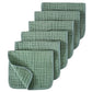 6pcs/lot Muslin 6 layers Cotton Soft Baby Towels Baby Face Towel Handkerchief Bathing Feeding Face Washcloth Wipe Burp Cloth