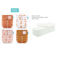 HappyFlute Reusable Diaper Set – 4 OS Pocket Diapers + 8 Inserts