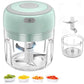 Mini Electric Mixers Kitchen Food Processor Garlic Chopper Vegetable Chili Chopper USB Home Masher Machine Kitchen Gadgets