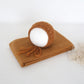 Color Dots Mohair Wrap Bonnet Set Baby Photo Prop