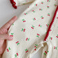 Cute Cherry Romper for Baby Girls