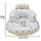 Inflatable Baby Bathtub & Chair – Portable Toddler Seat with Back Support