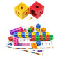 Children's ever-changing cube block building block toys Montessori teaching aids children's educational early education toy set