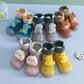 New Children's Cartoon Terry Terry Ears Doll Socks Shoes Soft Sole Indoor Baby Toddler Shoes