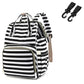 Mauve Mist Diaper Backpack – Nappy Bag with Changing Pad & Stroller Straps