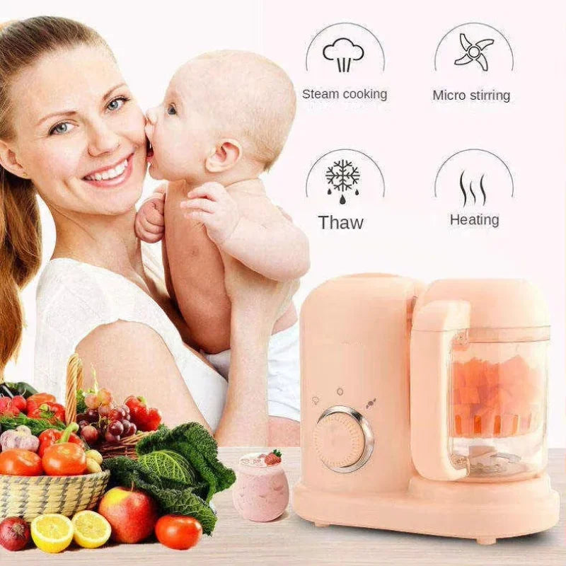 YV25 Electric Food Blender Multi-function Portable Baby Food Warmer Steamer Baby Food Processor