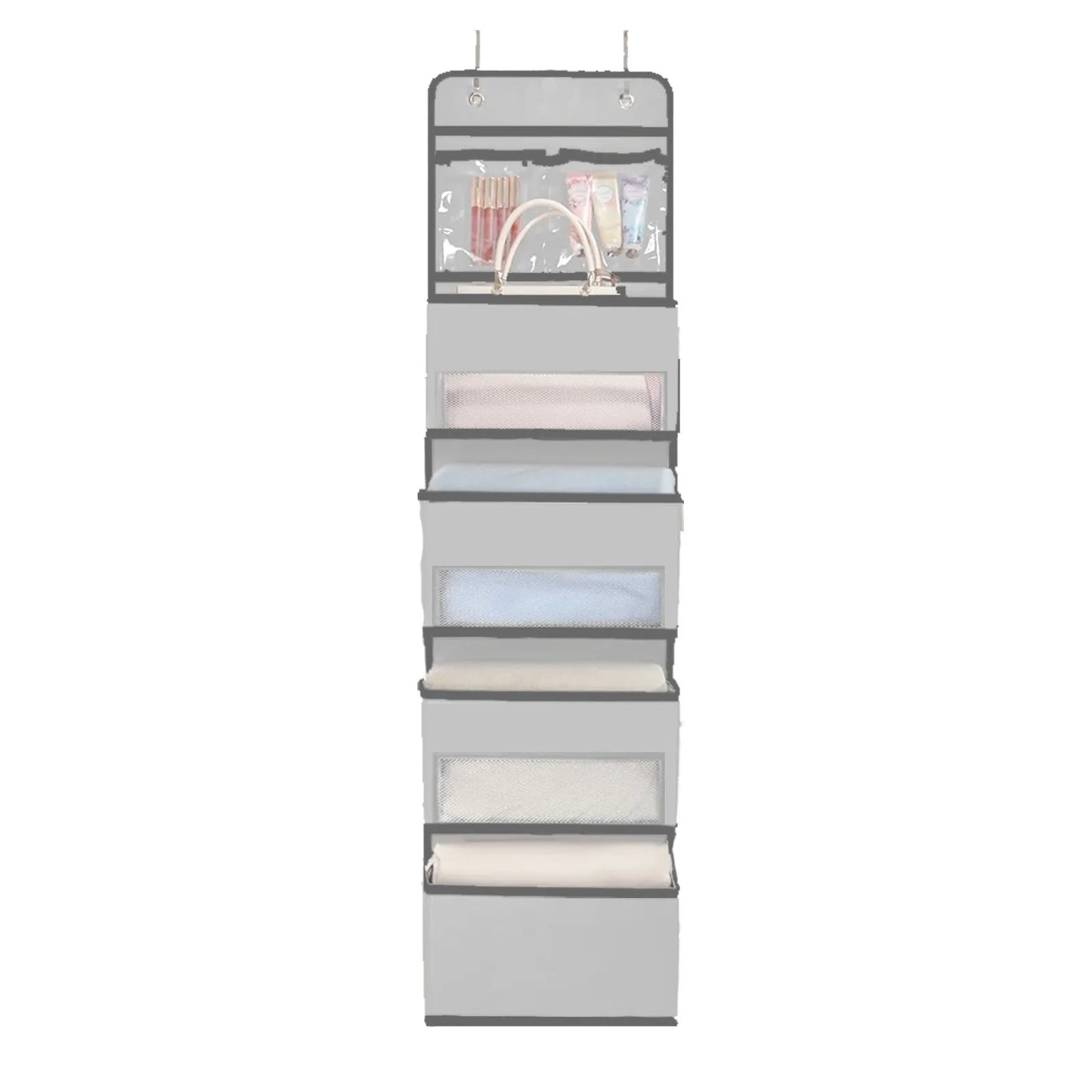Wall-Mounted Underwear Storage Box Baby Bed Doll Toy Hanging Bag Children's Plaything Organizer Door Ba Storage Pouch