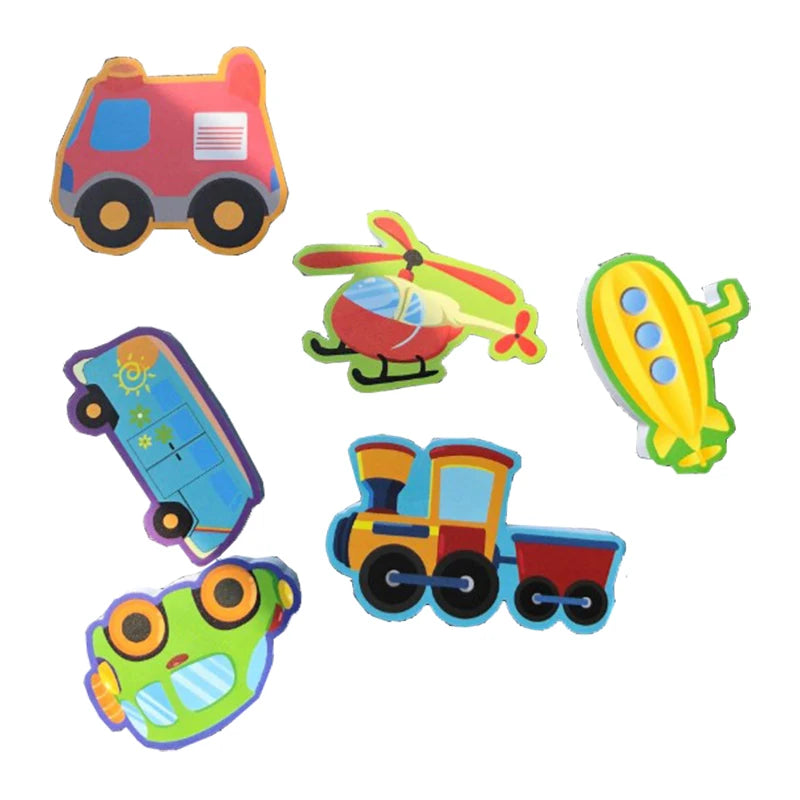 Children’s Bath Play – Foam EVA Floating Cars & Boat Toys