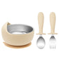 Toddler Feeding Set – 3PCS Bowl, Spoon & Fork for Weaning