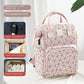 Diaper Backpack – Large Waterproof Mommy Bag with USB