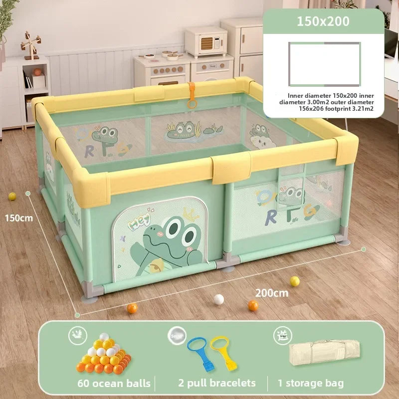 Non-Toxic Baby Playpen with Crawling Mat
