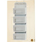 Wall-Mounted Underwear Storage Box Baby Bed Doll Toy Hanging Bag Children's Plaything Organizer Door Ba Storage Pouch