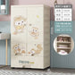 Luxury Wardrobe Clothes Closet Baby Cupboard Sliding Door Wardrobe Bathroom Cabinets Armario Organizador Bedroom Furniture