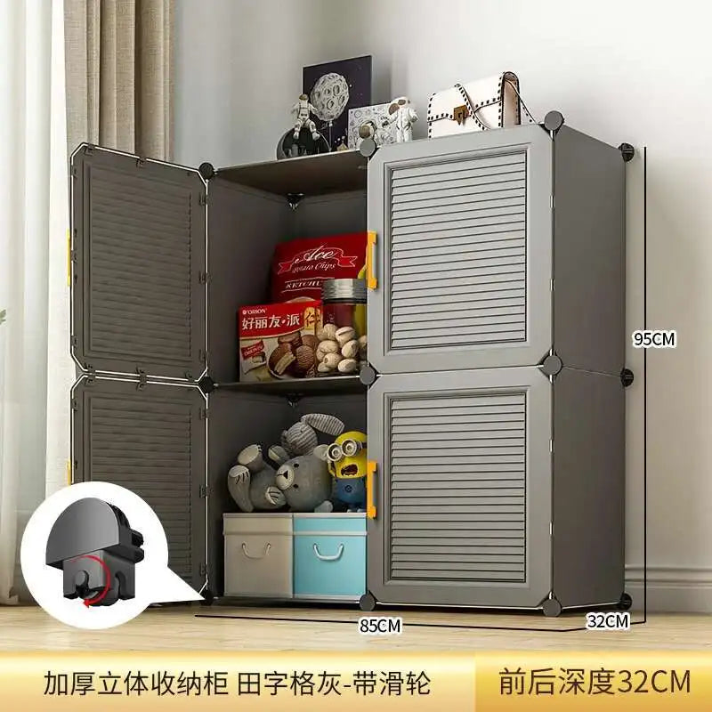 Baby Closet Storage Wardrobe Cupboard Organizer Clothing Rack Modular Wardrobes Chest Dresser Armarios Living Room Cabinets·