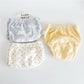 3-Pack Baby Training Pants – 6-Layer Reusable Cotton Diapers