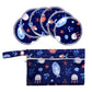 Recycled Polyester Mum Use With Wet Bag Absorbency Waterproof Washable Breathable Reusable Feeding Breast Nursing Pad